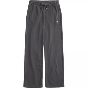 Трикотажные спортивные штаны женские темно-серые Abercrombie＆Fitch, темно-серый