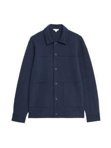 Куртка классического кроя для межсезонья Marks & Spencer, темно-синий