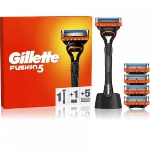 Бритва Fusion5 с подставкой и сменными лезвиями Gillette