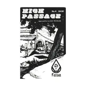 High Passage #4 "134-635 Adventure, Interdiction Satellite", Traveller (FASA), мягкая обложка