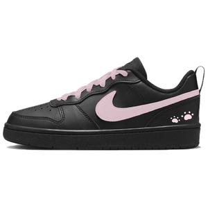 Nike Court Borough Berry нескользящие низкие детские скейтбординг кроссовки Black