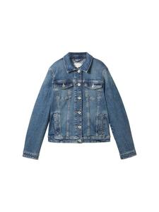Джинсовая куртка Tom Tailor Jeansjacke, цвет used dark stone blue denim