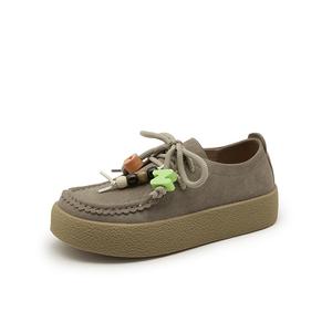 GIGIRYO Женские дышащие устойчивые к истиранию низкие кеды повседневные - хаки, цвет Khaki