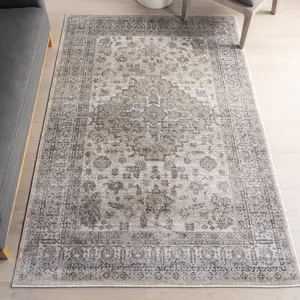 Ковер Lillith Traditional Medallion Area Rug nuLOOM, 229x290 см, бежевый