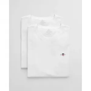 Футболка с коротким рукавом Gant 900005008, 2 шт, белый