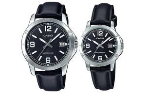 Унисекс парные часы серии Black CASIO