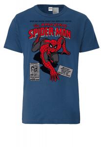 Футболка Logoshirt Marvel Spider Man Merciless Foes, синий