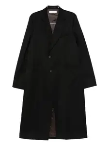 Однобортное пальто Our Legacy, черный