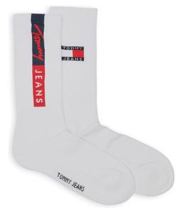 Носки белые Tommy Jeans с логотипом, 2 пары