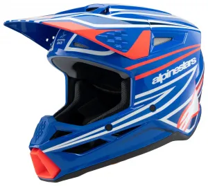 Детский внедорожный шлем SM3 Wurx Alpinestars, мультиколор