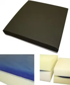 Подушка сиденья ADL Silflex 400 с пенополиуретаном, черная > > > > 48 x 45 см ADL Anti Dekubitus Lagerungssysteme GmbH