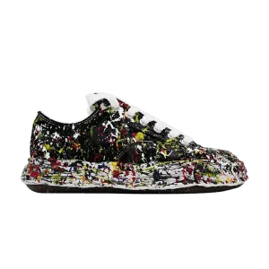 Кроссовки Maison Mihara Yasuhiro Peterson 23 OG Sole Canvas Low 'Sputtering - Black', черный