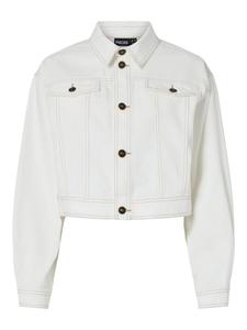 Куртка межсезонная PIECES PCFine, White Denim