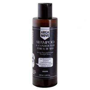 Шампунь 2в1 для волос и бороды для мужчин Arganove