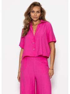Блузка SASSYCLASSY, розовый