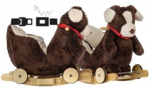 Качалка-качалка 2 в 1, лошадь-качалка для собаки, качалка-качалка для малышей PakaNiemowlaka