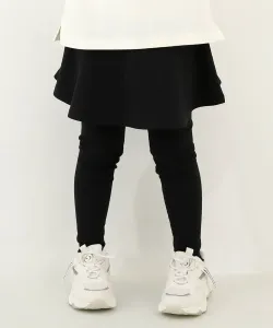 Юбка с оборками по низу, длиной 10 дюймов Devirock, цвет 001-Black