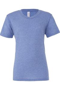 Футболка BELLA + CANVAS Triblend, цвет blue triblend