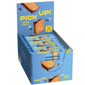 Pick Up Шоколадно-молочная хрустящая сливочно-сливочная начинка 24 x 28г Bahlsen
