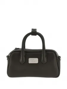 Сумка-тоут с логотипом EMPORIO ARMANI, коричневый