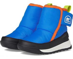 Ботинки SOREL Kids Childrens Whitney II Plus Bootie WP, цвет Harbor Blue/Jet