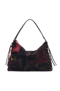 Большая сумка для губ с граффити