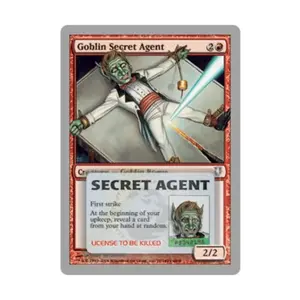 CCG Секретный агент гоблина (клавиша C), MTG - Unhinged