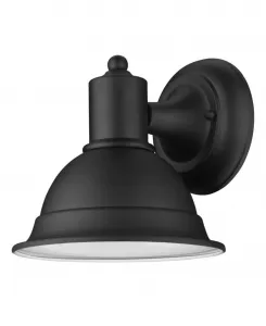 Алюминиевый настенный светильник для современного внутреннего и наружного освещения Slickblue, черный