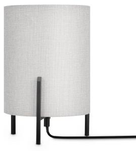 Настольная лампа Paco Home Sarah, черный - темно-серый - серый металлик