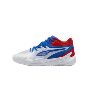 PUMA Баскетбольные кроссовки Dagger Low Top унисекс белого цвета