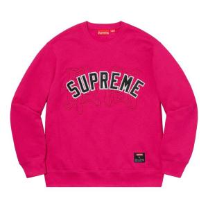 Толстовка Supreme Kanji Logo Crewneck Fuchsia, розовый