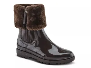 Сапоги Spring Step Wellies Rain Boot, темно-коричневые