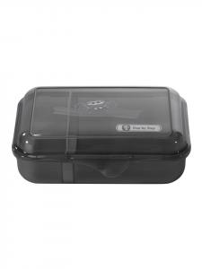 Step by Step Ланчбокс с защелкой, цвет «Прыгающий паук», серый