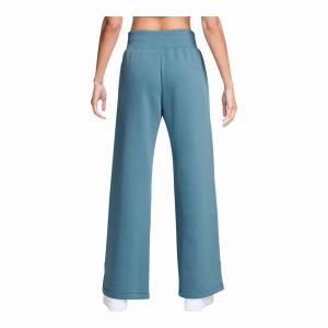 Женские спортивные брюки Nike Sportswear Phoenix Fleece с высокой талией и широкими штанинами Nike, синий