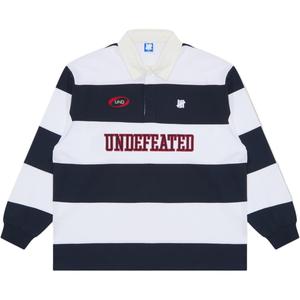 Футболка-поло Unisex UNDEFEATED, синий