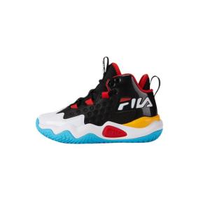 FILA KIDS Детские баскетбольные кроссовки mid-top черный/FILA белый