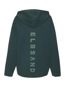 толстовка с капюшоном в бензиновом цвете ELBSAND