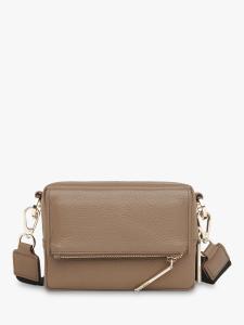 Кожаная сумка через плечо Bibi Whistles, бежевый