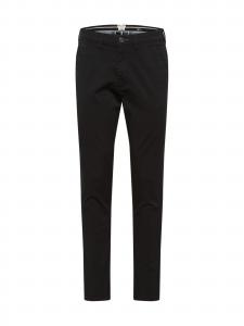 SELECTED Брюки-чиносы 'SLHMiles Flex' Slim fit черные