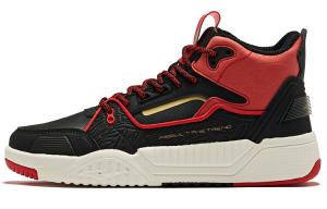 Кеды, скейтборд обувь женская высокая Shohei University красный Erke