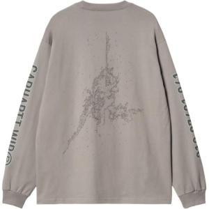 Координатная футболка с длинным рукавом Carhartt WIP, серый