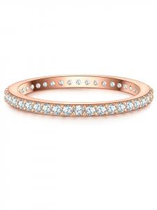 Glanzstücke München Кольцо из стерлингового серебра с отделкой из розового золота