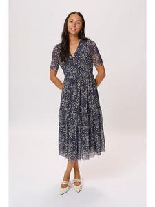 Платье Альдора темно-синего/бежевого цвета Soaked in Luxury