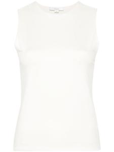Vince двухслойный топ без рукавов, нейтральный цвет