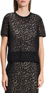 Футболка Theory с кружевными вставками