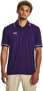 Under Armour мужская футболка-поло Tipped Teams Performance, Purple-White