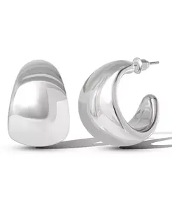 Серьги-Подвески «Купол» Jessica Simpson, silver