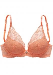 Бюстгальтер с эффектом пуш-ап NUANCE, персик