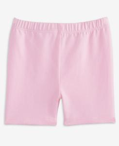 Детские однотонные велосипедные шорты для девочек First Impressions, Pink Polish