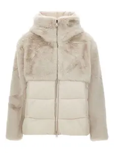 Стеганая куртка из искусственного меха Blauer, нейтральный